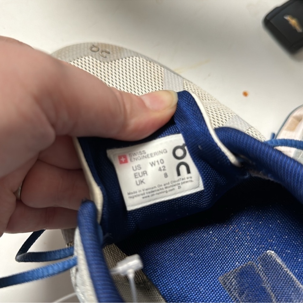 On Running  Gray Athletic Running 70/30 Shoes - Picture 4 of 11